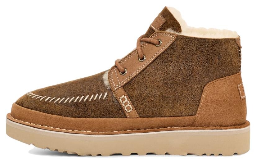 Сапоги зимние UGG Neumel на шнуровке, темно-коричневый