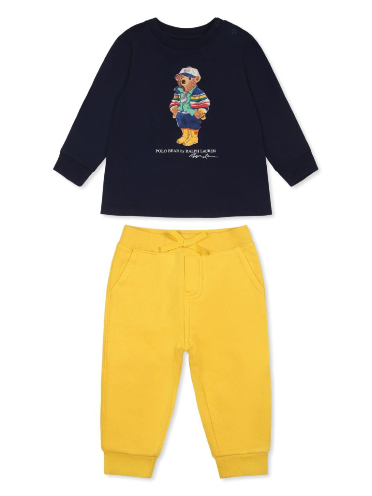 

POLO RALPH LAUREN KIDS спортивный костюм Polo Bear, синий