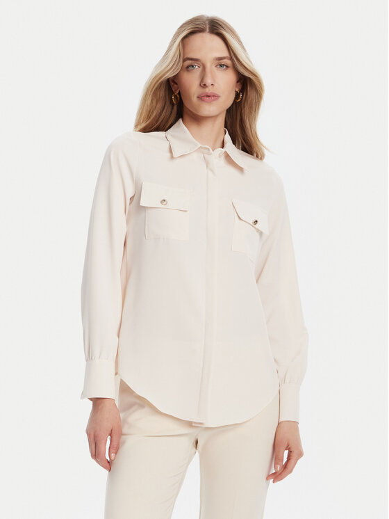 

Рубашка regular fit CFC0125777003 Rinascimento, бежевый