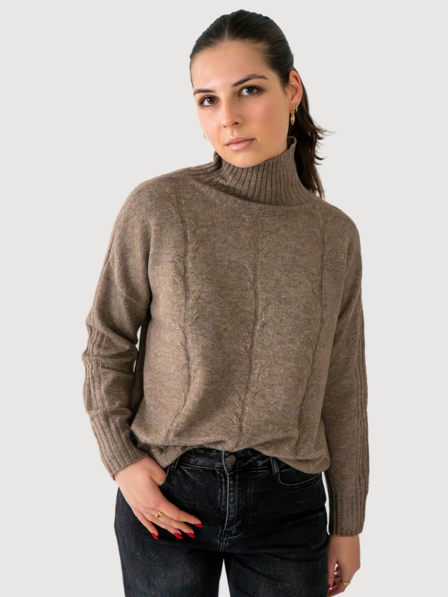 

Свитер WEARABLE STORIES Gabriella, серо-коричневый