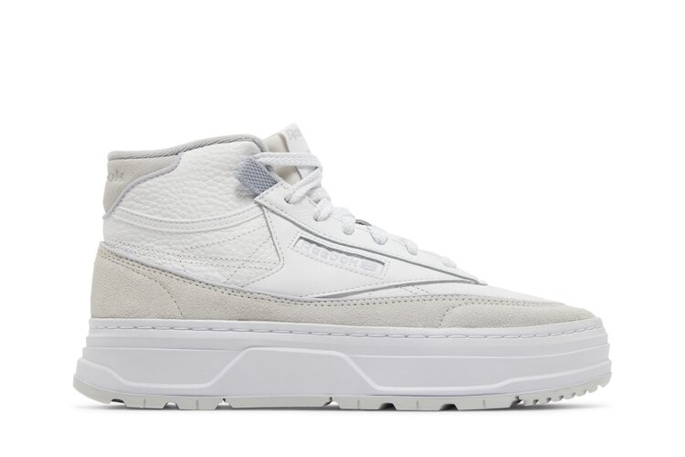 Кроссовки Reebok Wmns Club C Geo Mid, белый