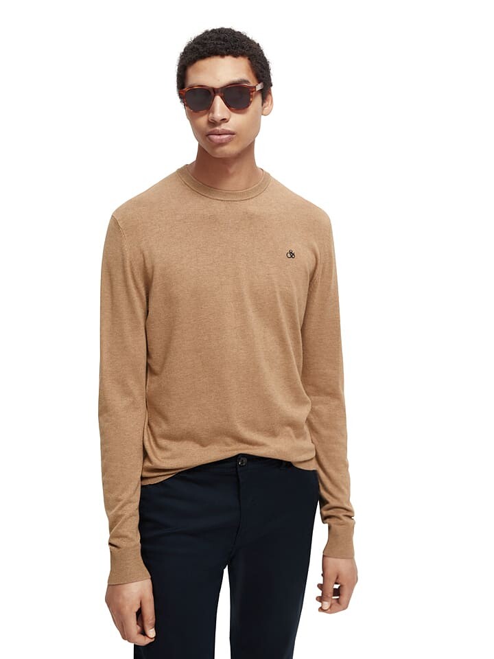 

Пуловер Scotch & Soda, кэмел