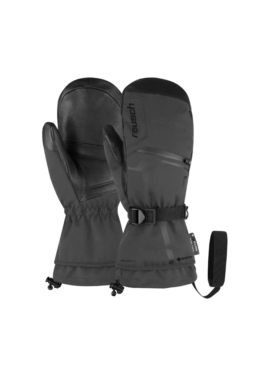 

Варежки Reusch "Down Spirit GORE-TEX Mitten", с высочайшим уровнем тепла, черный