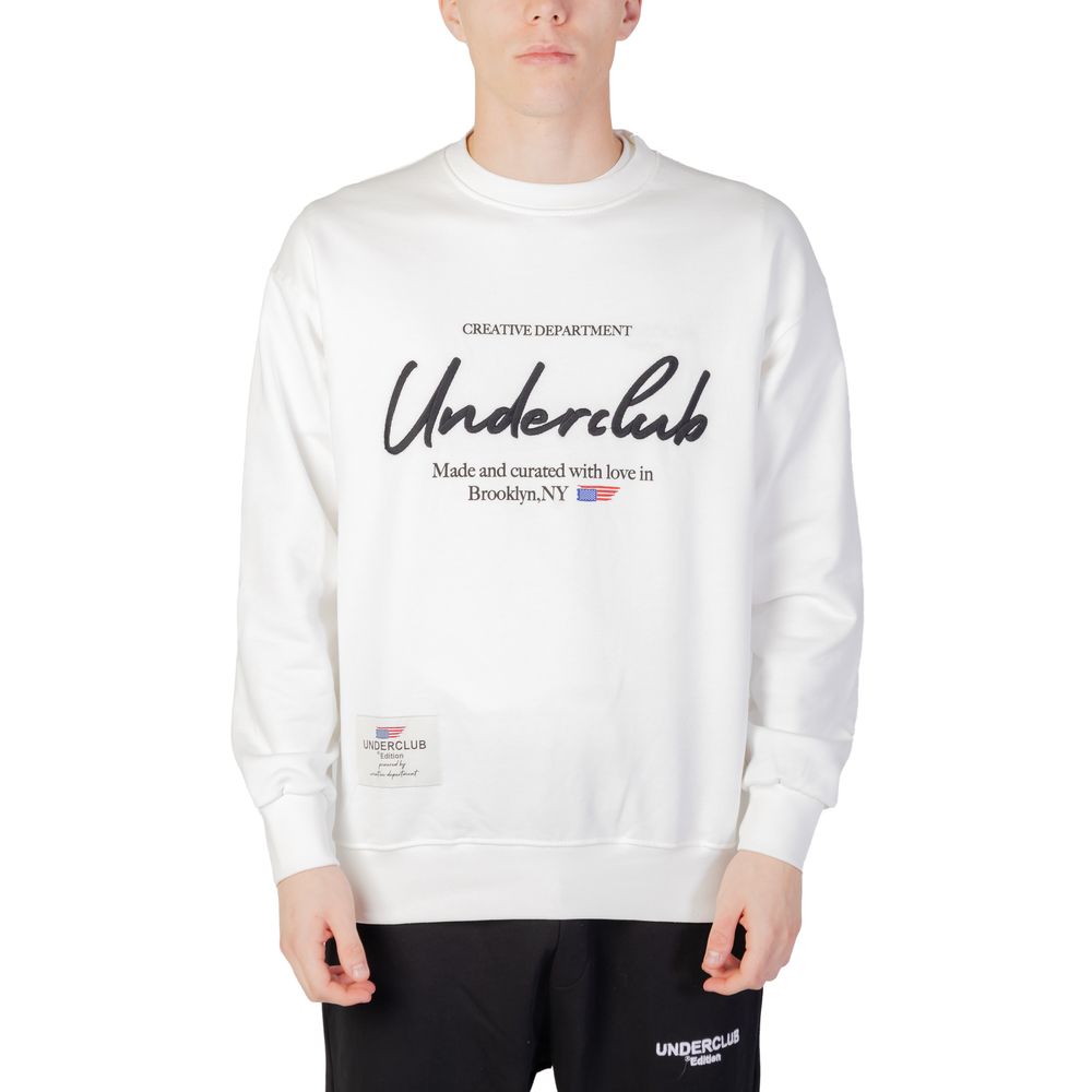 

Белый хлопковый свитер Underclub