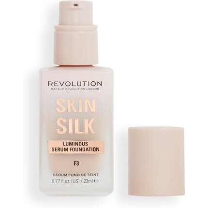 

Makeup Revolution Skin Silk Serum Тональная основа от легкого до среднего покрытия с гиалуроновой кислотой F3 23 мл