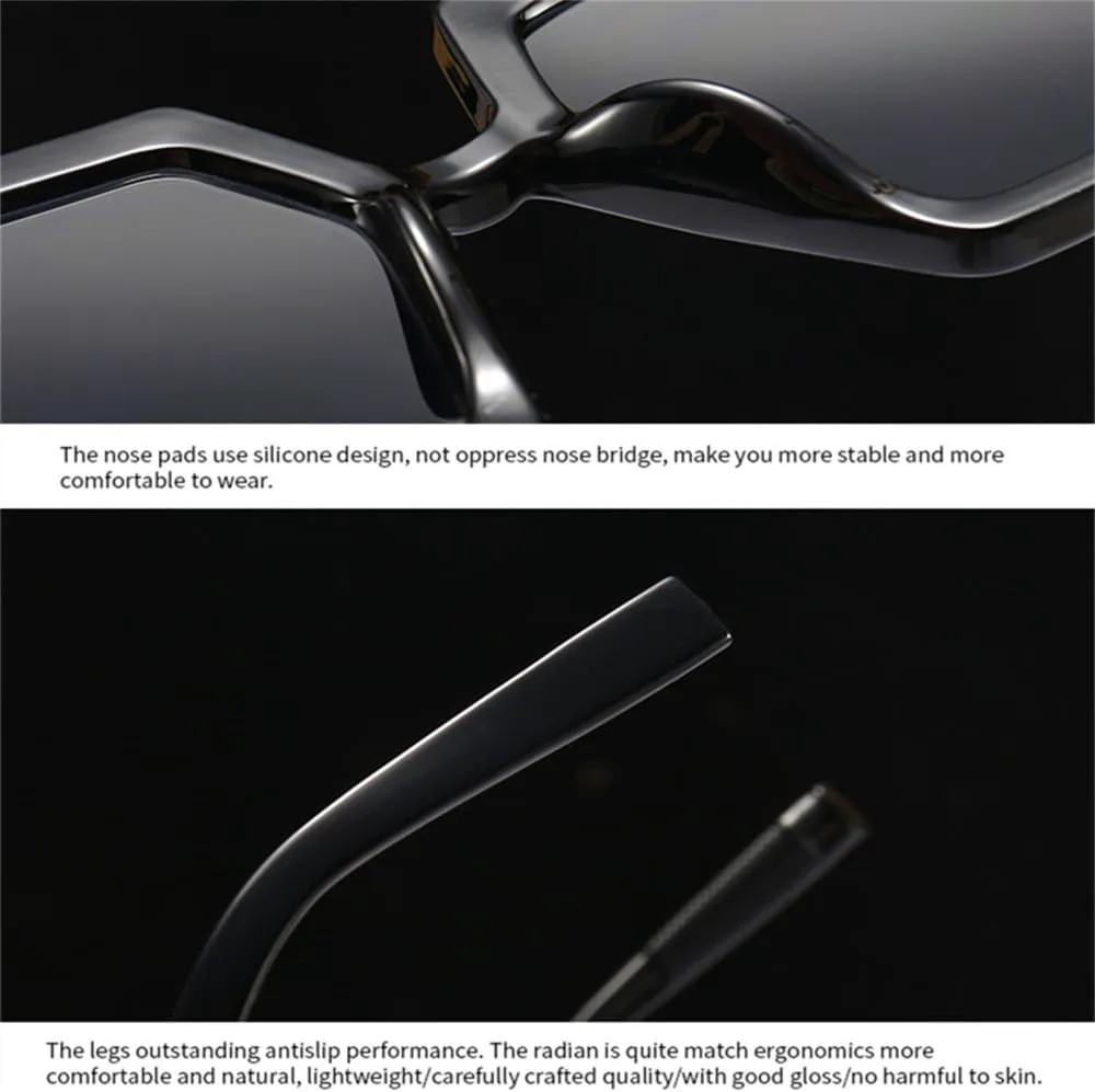 

Солнцезащитные очки прямоугольной формы для женщин и мужчин, с градиентными линзами, оправой и леопардовым принтом, с защитой от УФ-излучения UV400 MTZJH, 2