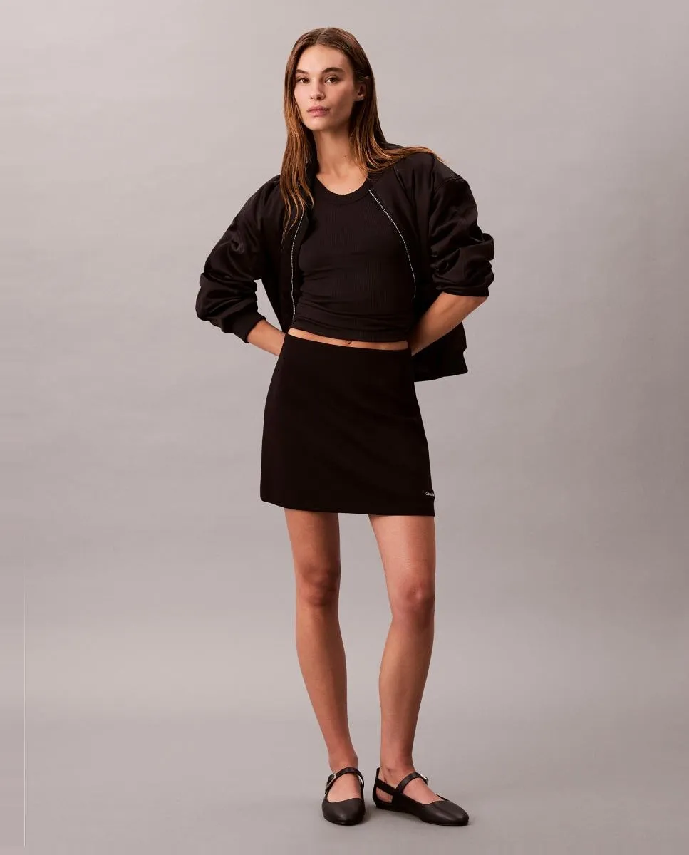 

Женская короткая юбка Calvin Klein Jeans, черный