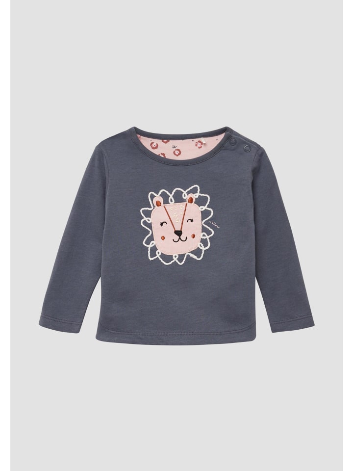 

Футболка цвета 9585_сланцево-серый s.Oliver