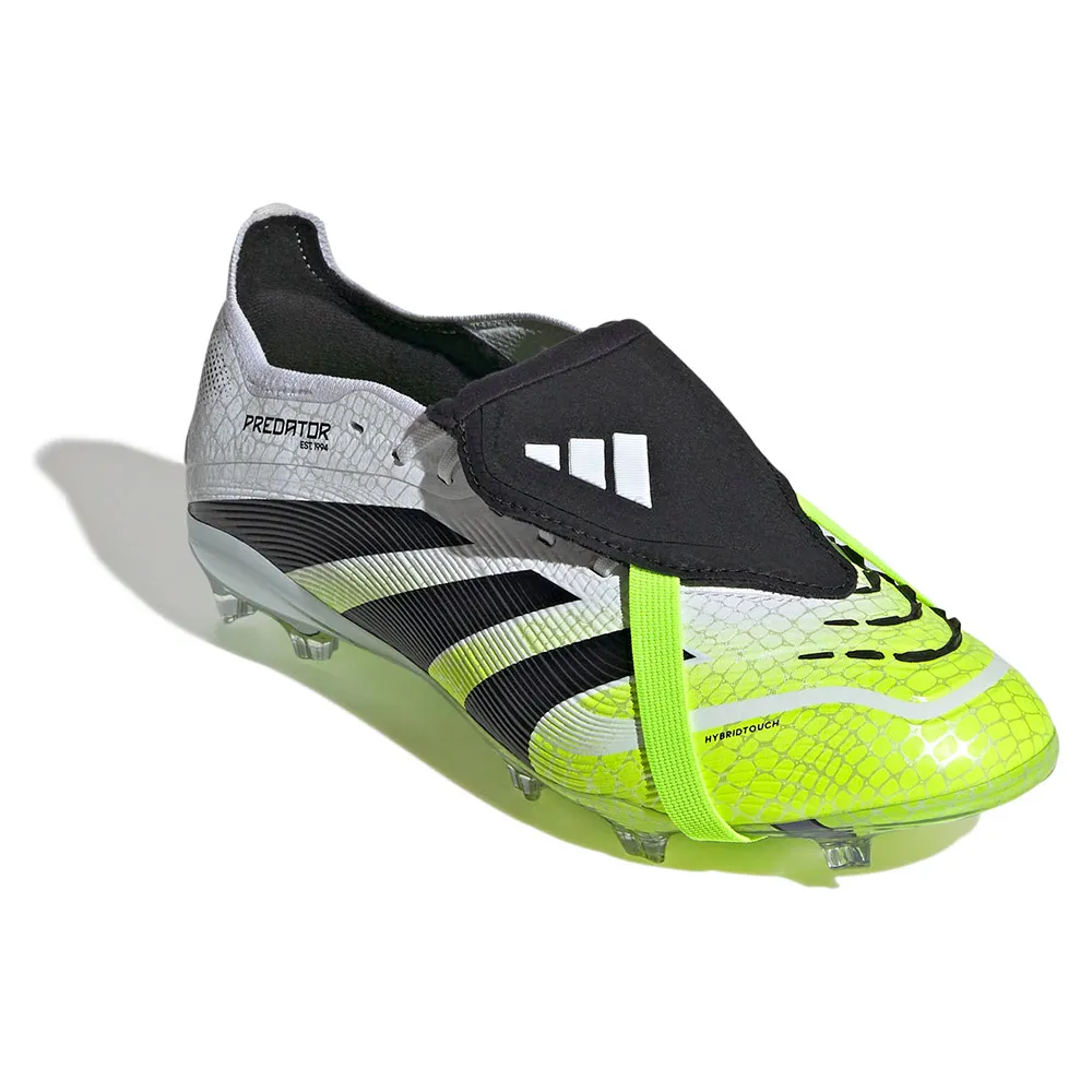 Футбольные бутсы adidas Predator Elite Fold-Over Tongue FG, белый — фото 4