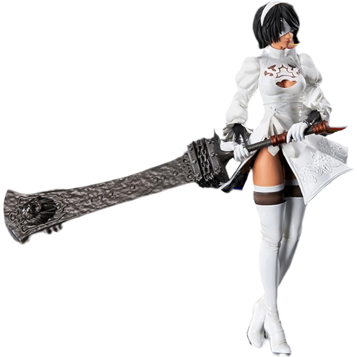 

Фигурка NieR Automata, YoRHa No. 2 Type B 2B 2P Different Colored Edition, 18 см SQUARE ENIX, 2B