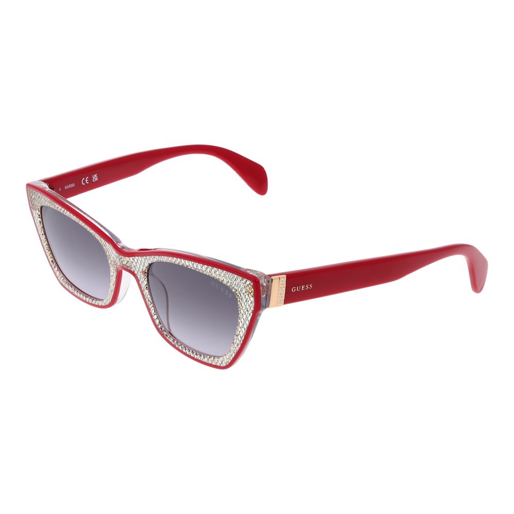 

Красные женские солнцезащитные очки GUESS