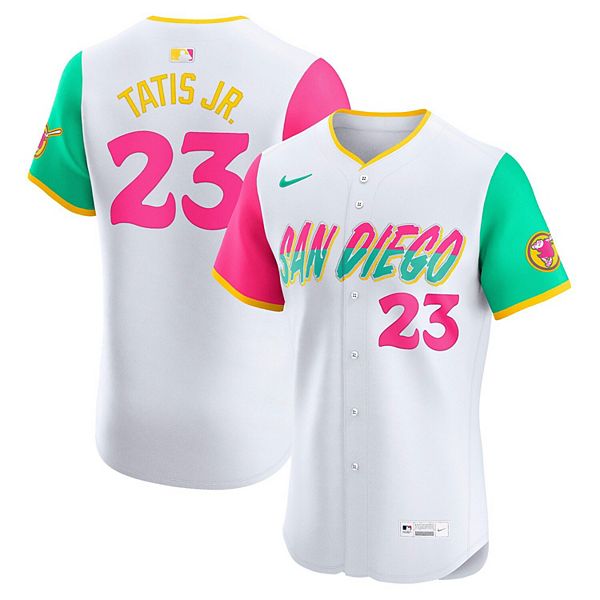 

Мужская белая футболка Fernando Tatis Jr San Diego Padres City Connect Elite Nike