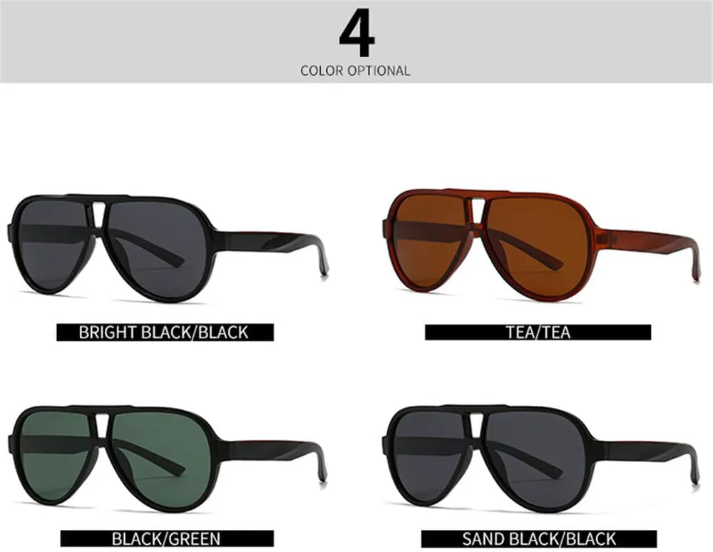 

Солнцезащитные очки UV400 с двойной перемычкой и градиентными заклепками для женщин и мужчин, для бега и занятий спортом на открытом воздухе UYPTK, C3 Black Green