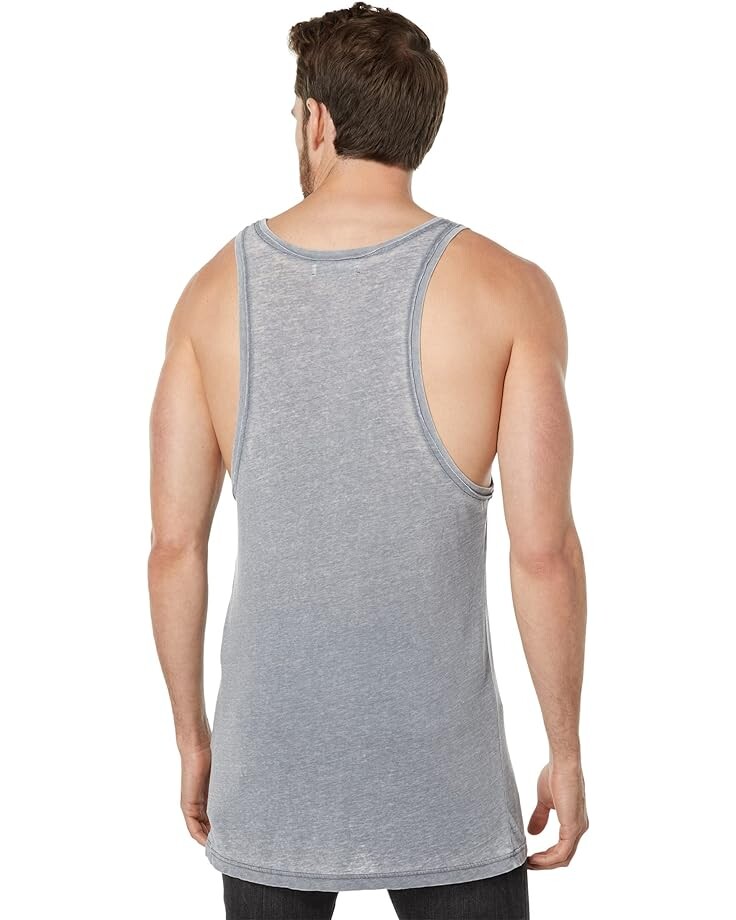 

Топ Faith Connexion Distressed Tank Top, цвет Blue Grey