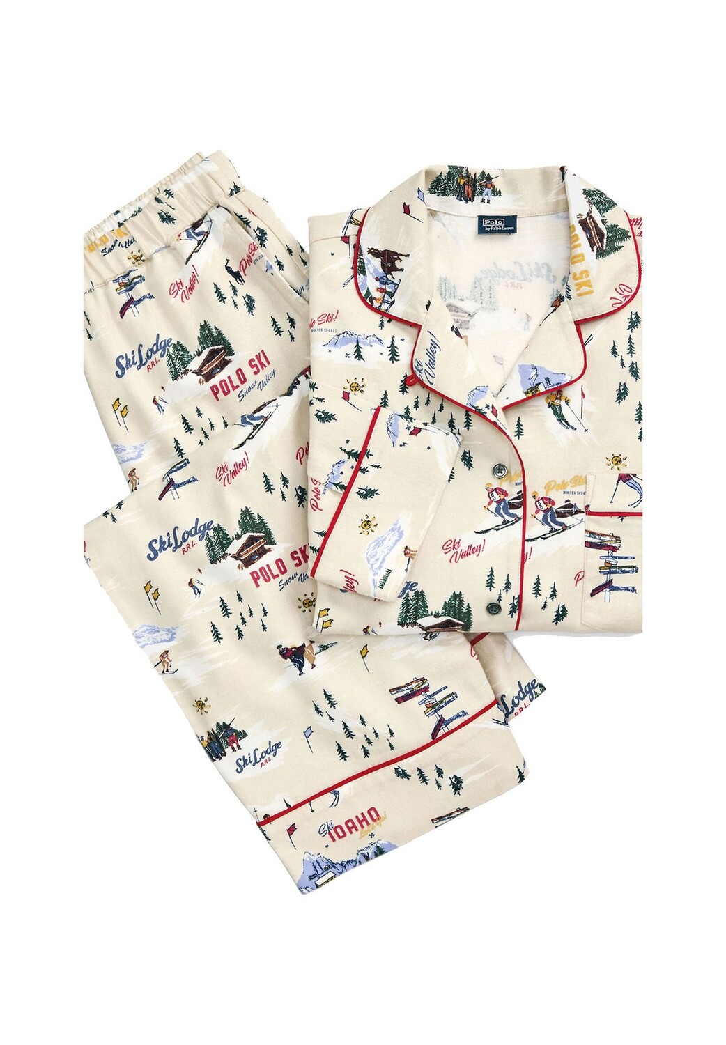 

Пижама Madison PJ Set POLO RALPH LAUREN, цвет Ski Slope Print