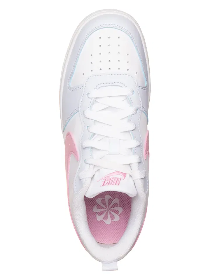 Кроссовки со шнуровкой Nike, белый/розовый — фото 4