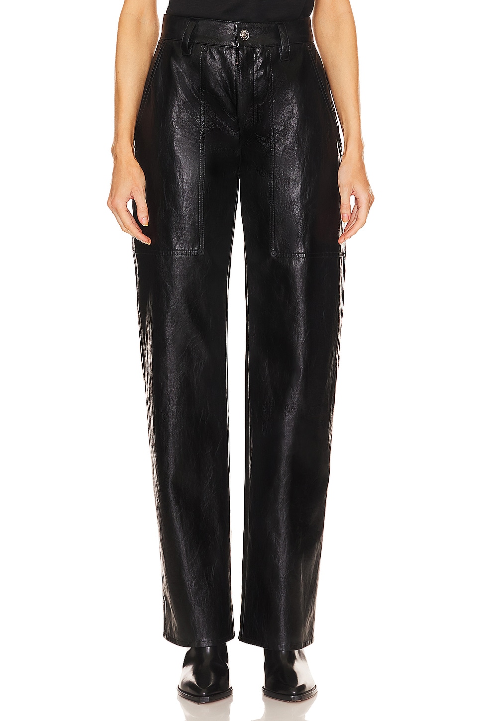

Брюки ариете Isabel Marant Etoile, черный