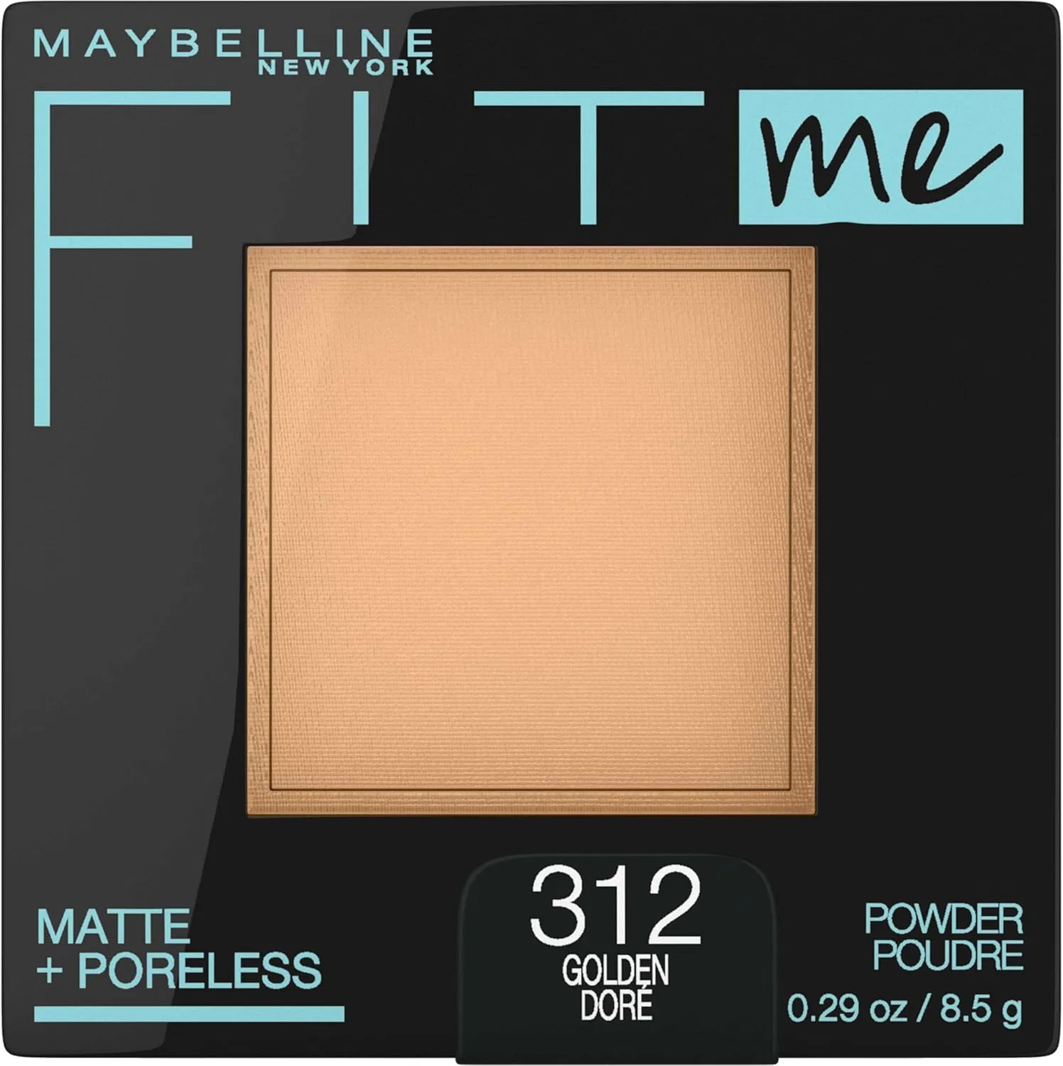 Пудра матирующая Maybelline New York Fit Me Matte + Poreless, прозрачная, 0.29 унции