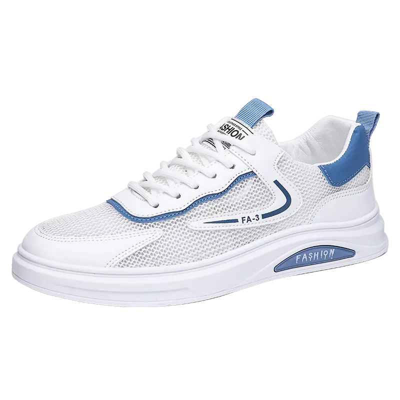 

KUPE Мужские низкие скейтбордские кроссовки бело-синие, цвет White Blue