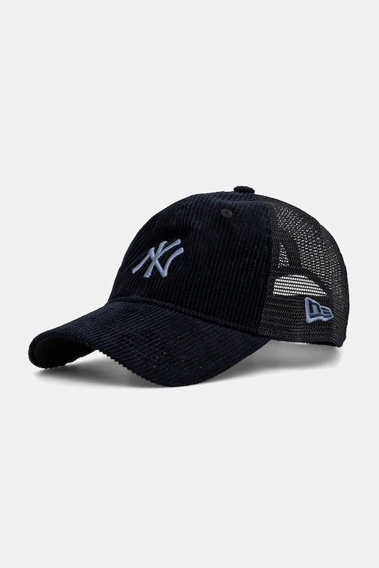 

Кепка из вельвета с козырьком 0 New Era, темно-синий
