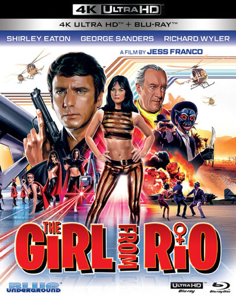 

Диск 4K UHD The Girl From Rio [1969]