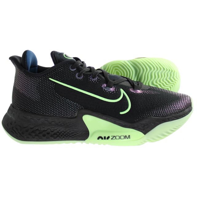 Зеленые мужские кроссовки Air Zoom BB NXT Nike, черный — фото 4