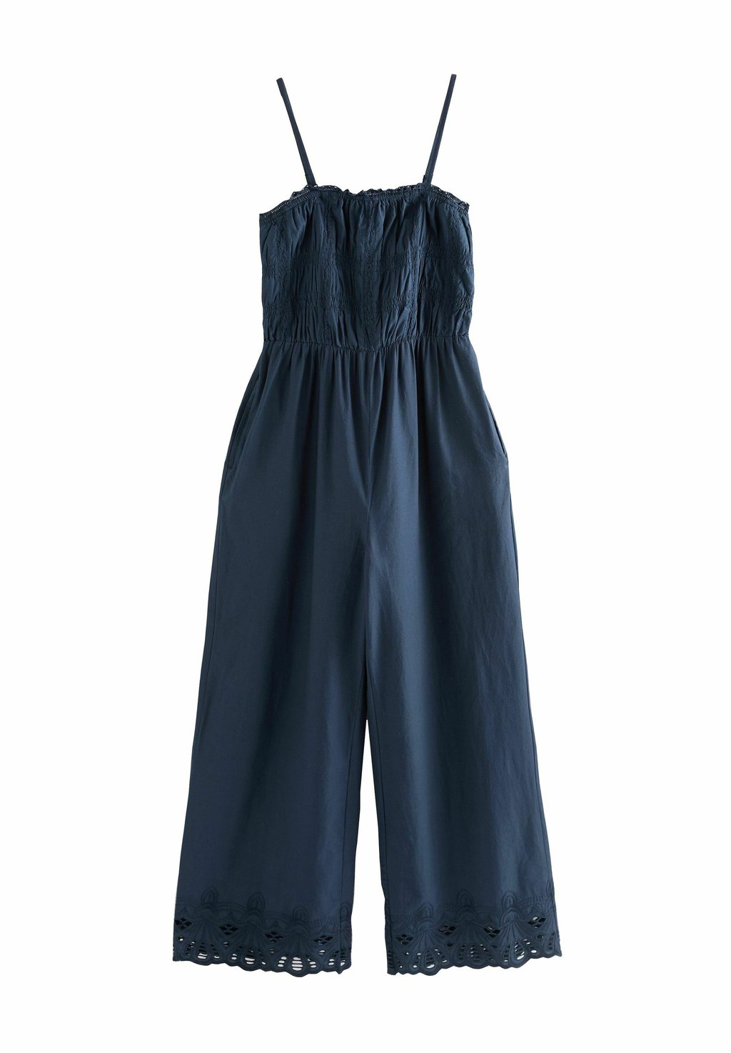

Комбинезон REGULAR FIT - SHIRRED WIDE LEG Next, синий
