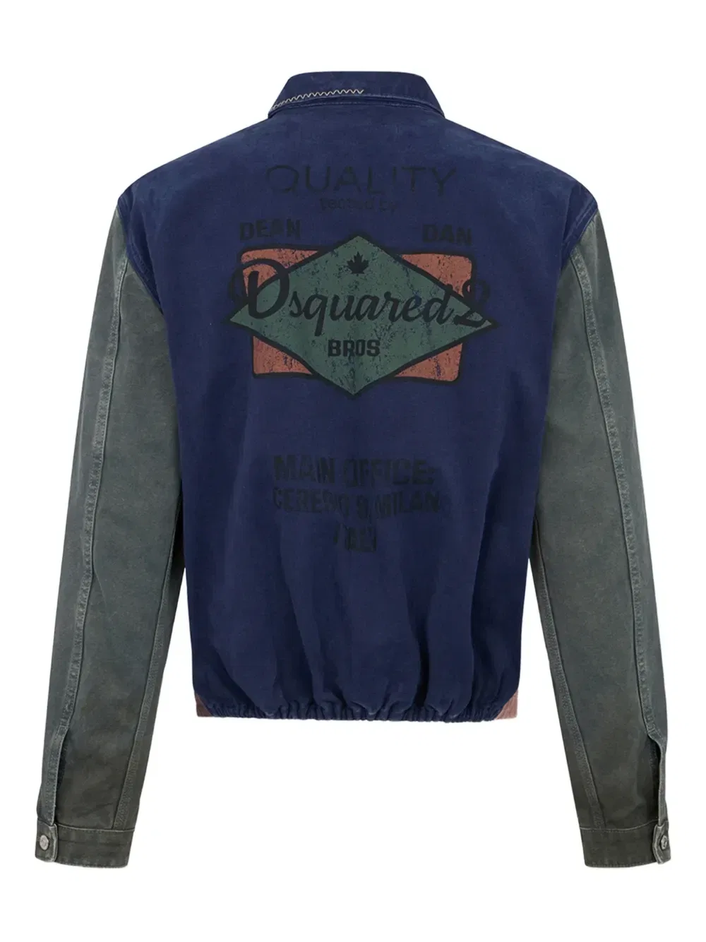 Куртка Kaban в стиле колор-блок DSQUARED2, синий — фото 2