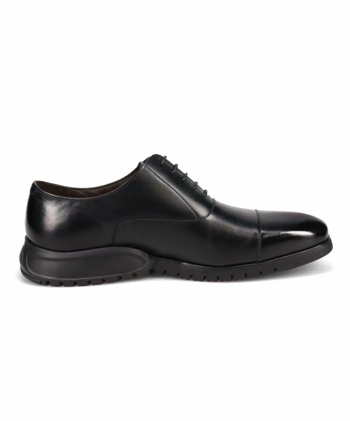 Реабилитационные туфли Madras, туфли Inner Wing Straight Tip Dress Shoes. Madras, black — фото 4