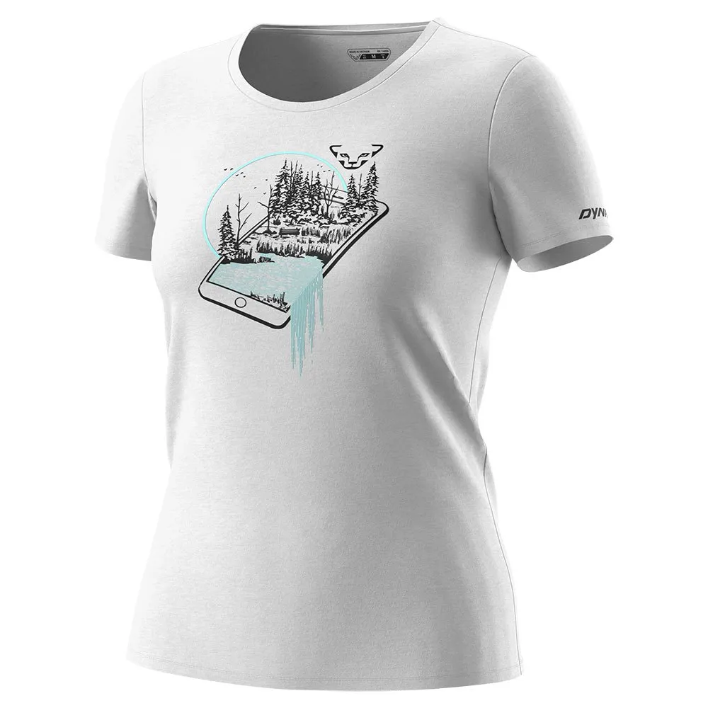 

Футболка с коротким рукавом Dynafit Artist Series Cotton, белый