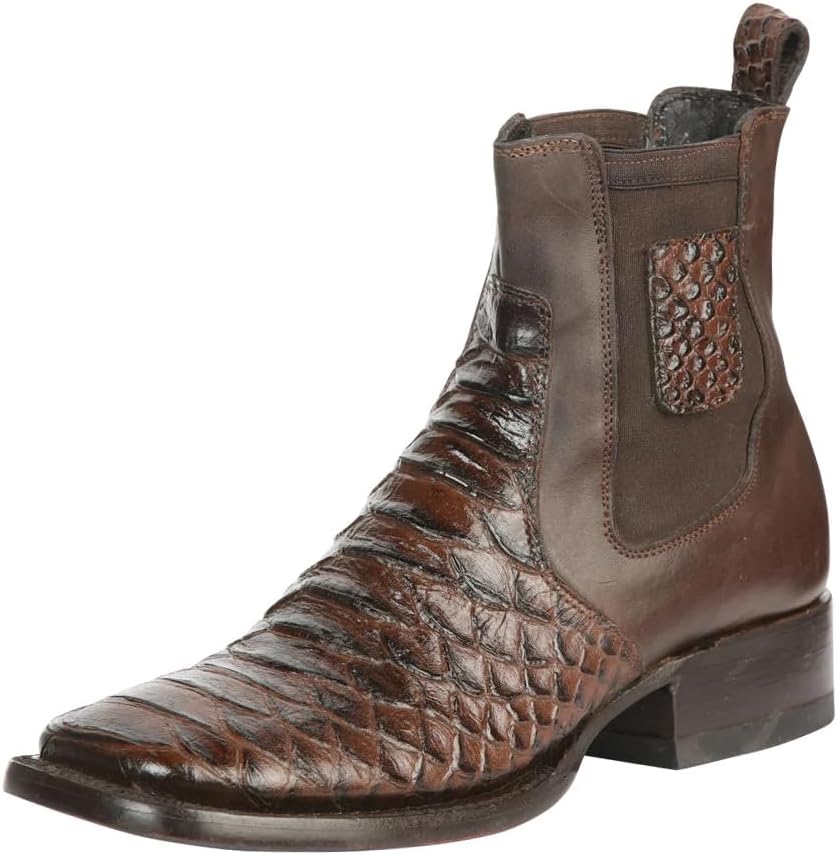 

Мужские ботинки до щиколотки El General Men’s Python Imitation коричневого цвета 45094 Generic