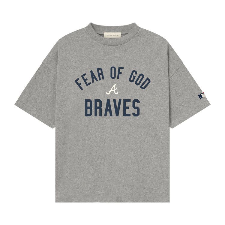

Футболка Fear of God Essentials Braves Tee, Dark Heather