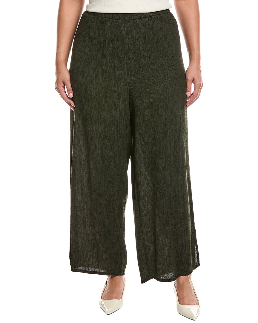 

Эйлин Фишер Плюс Широкие брюки-бананы Eileen Fisher, зеленый