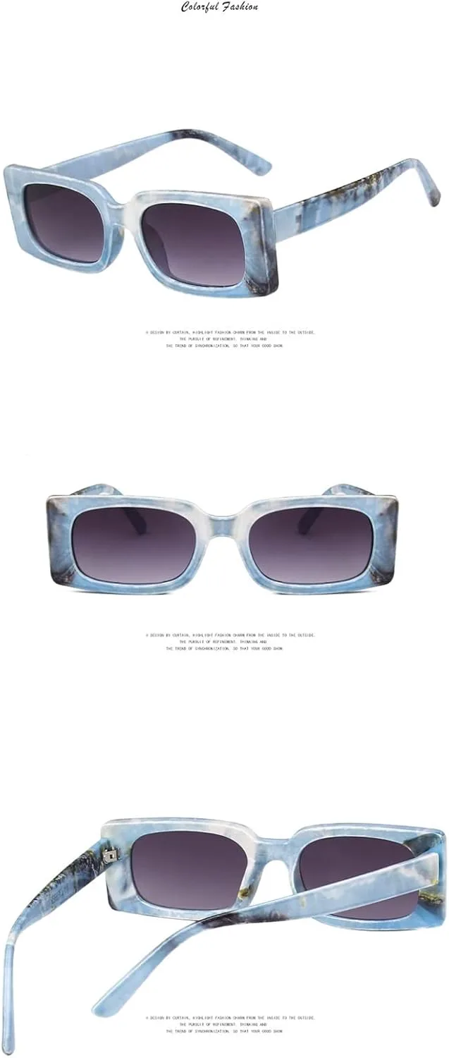 

Солнцезащитные очки GAOXIN в квадратной маленькой оправе в стиле ретро для мужчин и женщин, идеально подходящие для отдыха на природе (Цвет: I, Размер: 1)