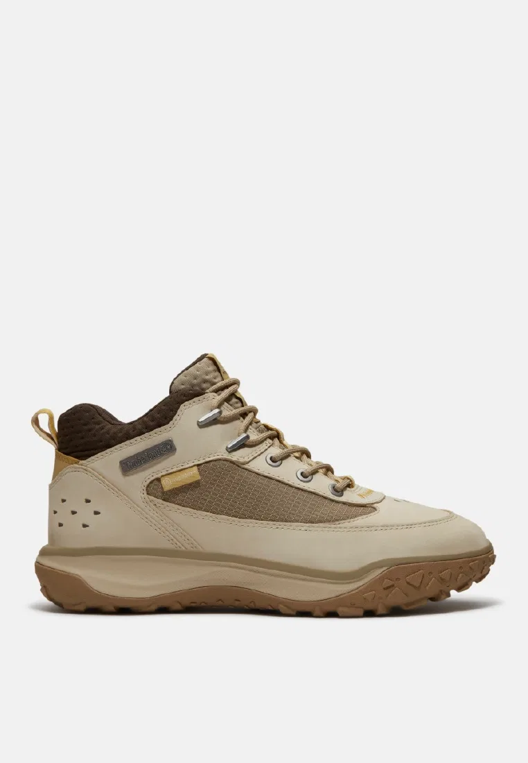 Мужские кроссовки TimberCush Motion 7 Mid, водонепроницаемые, Timberland, светло-бежевый