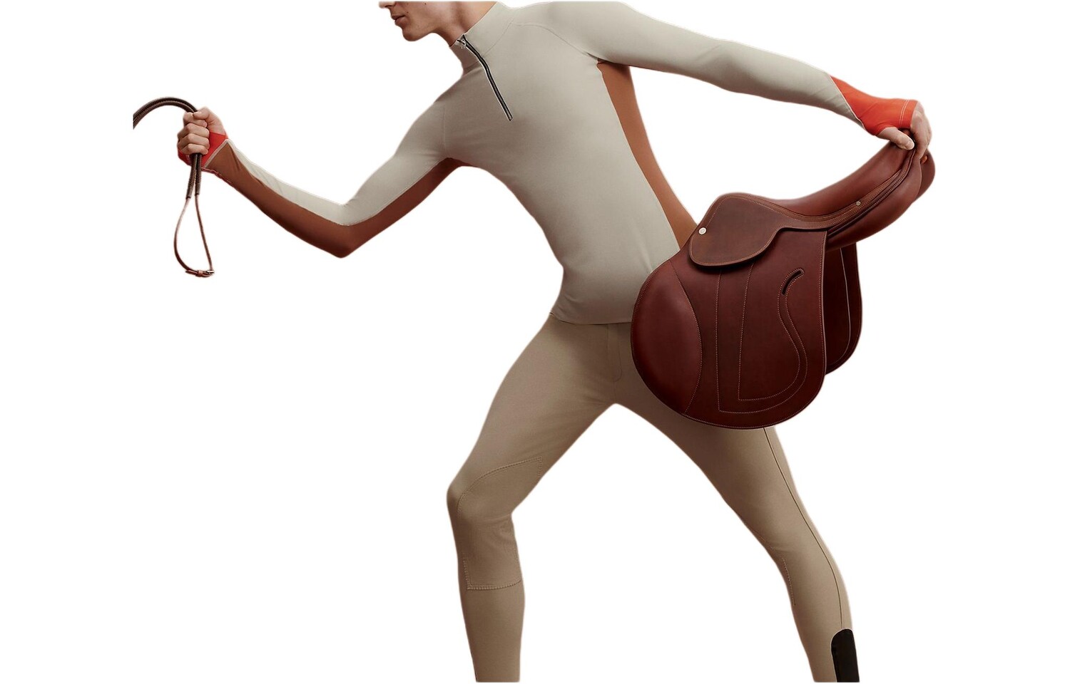 

Футболка мужская серая Hermes, серый