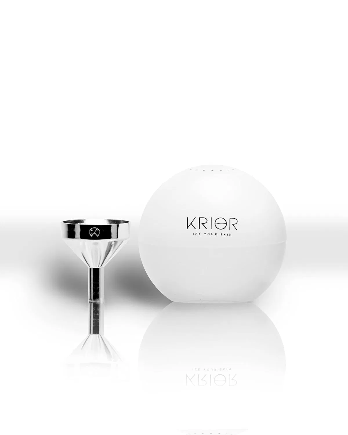 Набор для криомассажа лица «Ice Ball & Funnel Set» от KRIOR ‎Krior