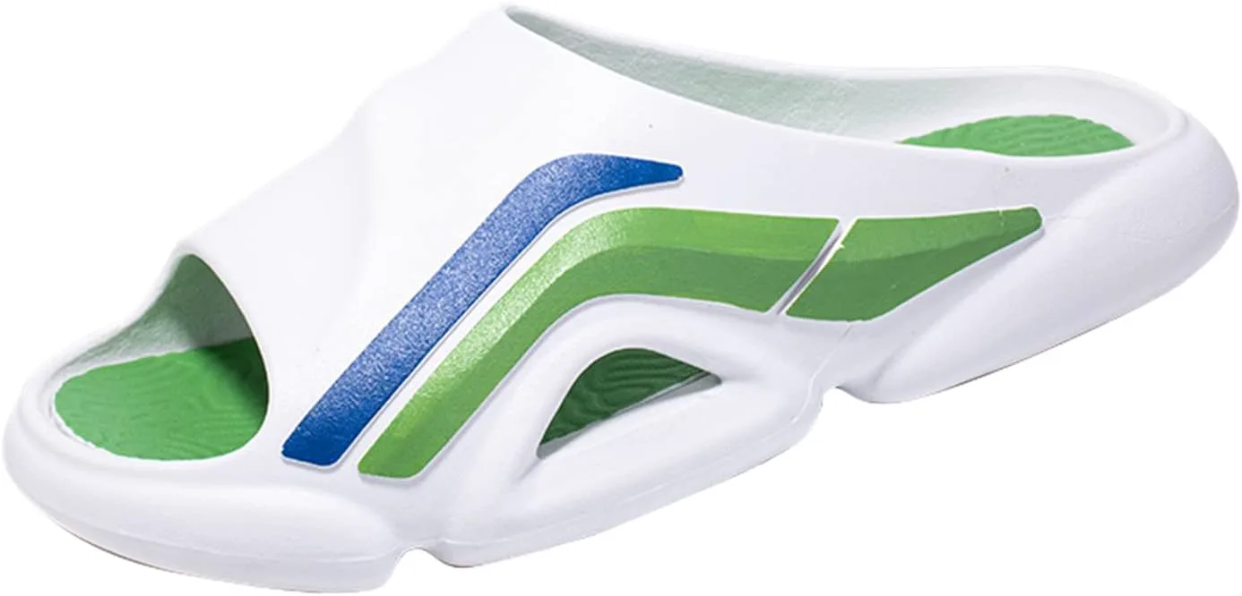 

Мужские модные дышащие повседневные тапочки DRESER, быстросохнущие сандалии, летние нескользящие пляжные туфли для мужчин, зеленый