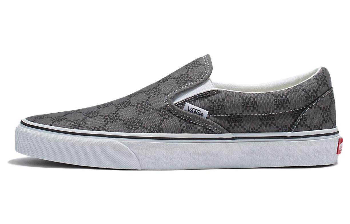 

Кроссовки Vans Classic Slip-On Monogram Pewter