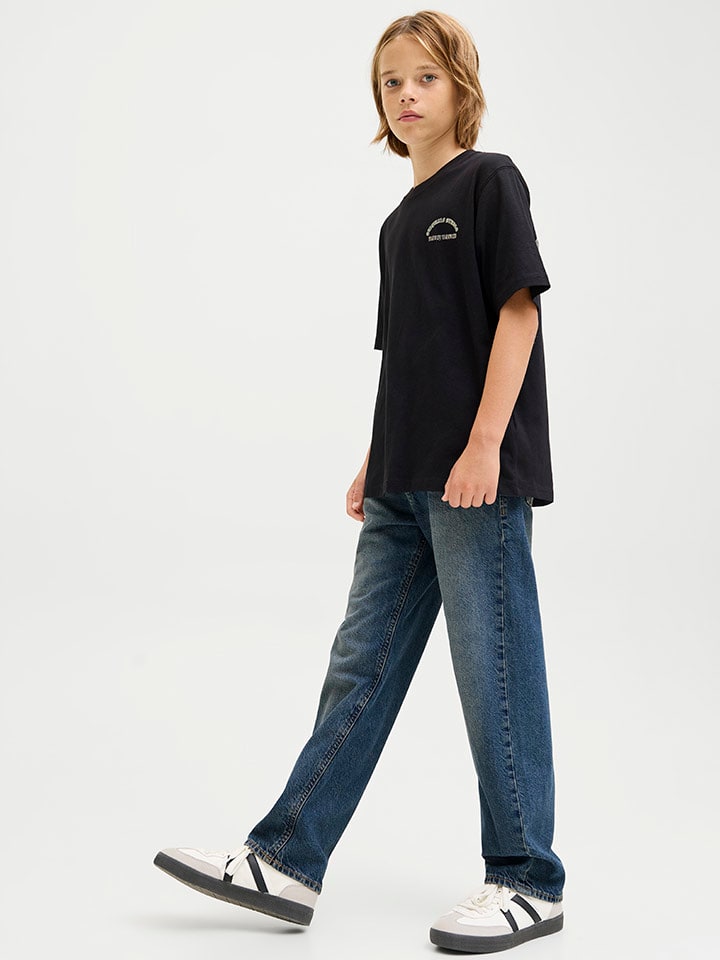 JACK & JONES Junior Джинсы «Крис» - удобный крой - синего цвета — фото 2