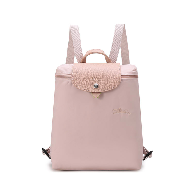 

Le Pliage Green Recycled Canvas With Leather Trim Рюкзак Женский Вишневый Цвет