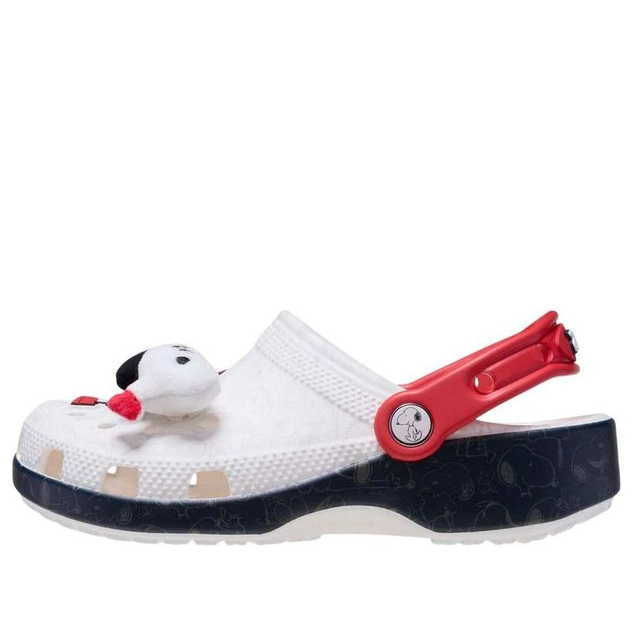 

Сандалии (GS) Crocs x Peanuts Snoopy Classic Clog 'White Black', белый