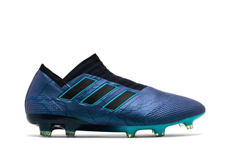 Бутсы adidas Nemeziz 17+ 360 Agility FG 'Black Energy Blue', черный — фото 2