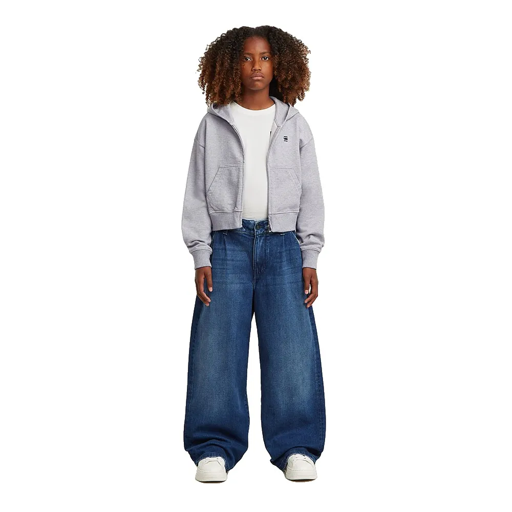 Джинсы G-Star Pleated Barrel Chino свободного кроя, синий — фото 4