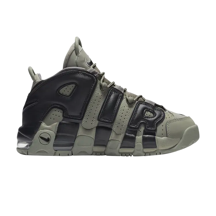 

Кроссовки Nike Air More Uptempo GS 'Dark Stucco', зеленый