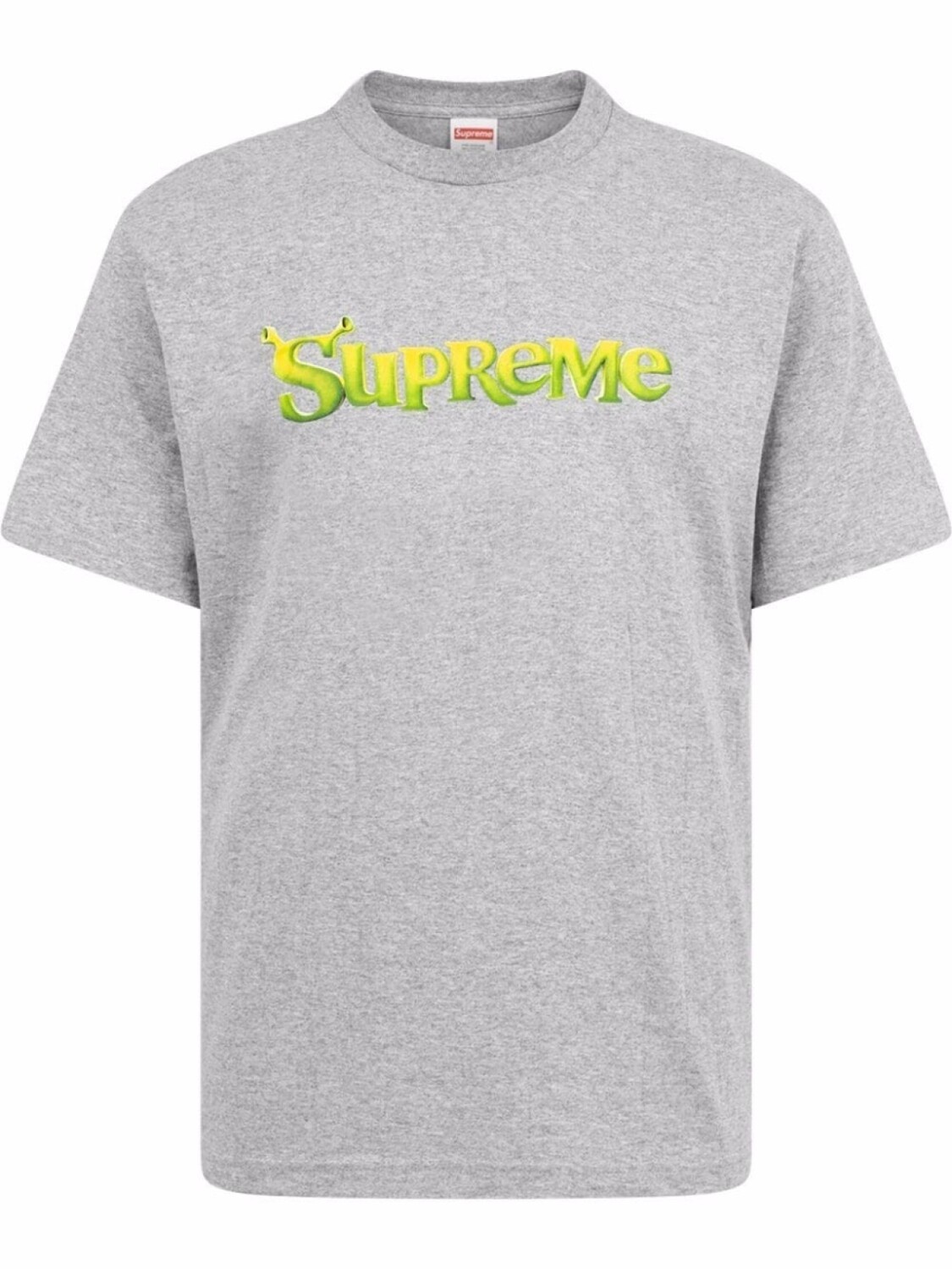 

Supreme футболка из коллаборации с Shrek, серый