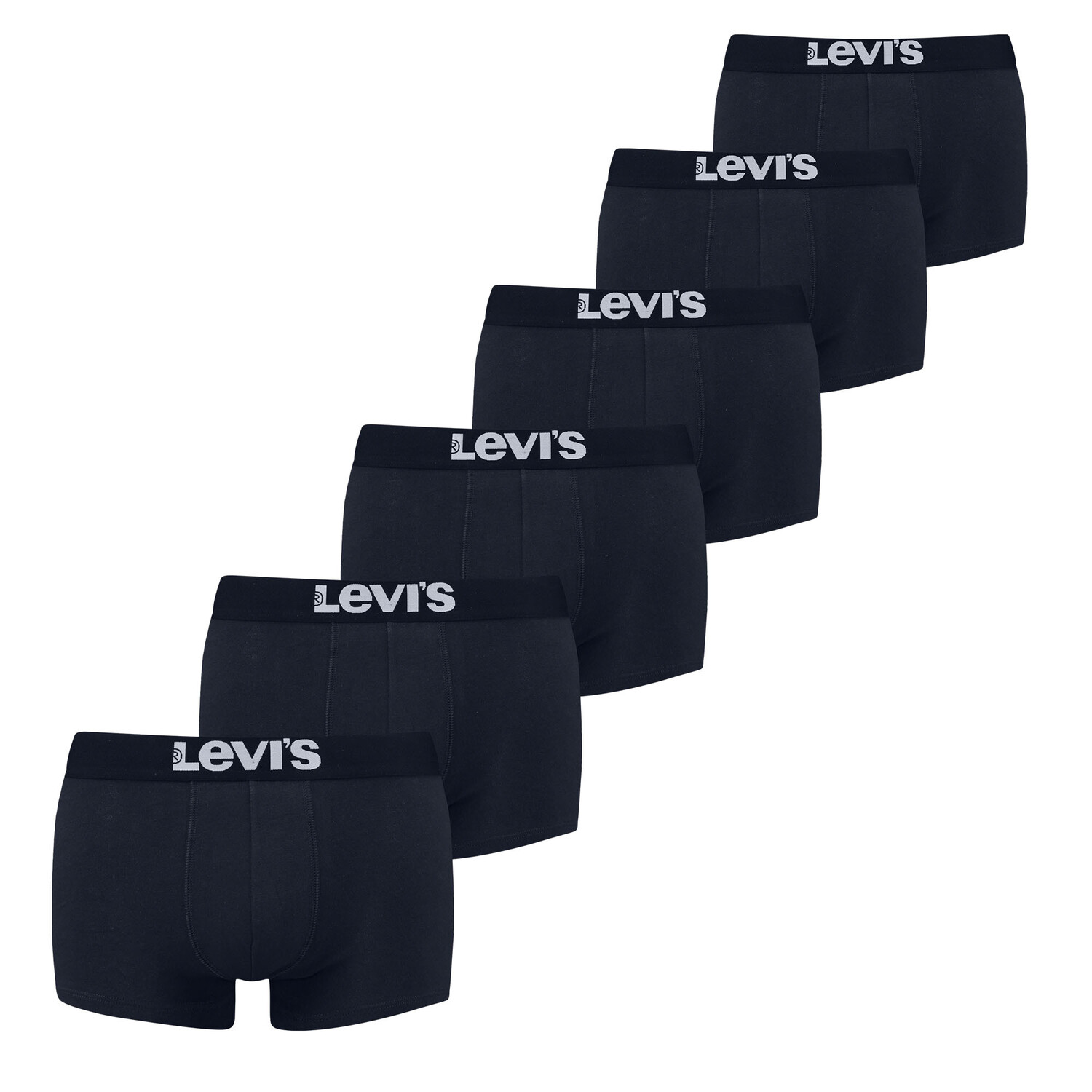 

Боксеры Levi´s Boxershort 6 шт, темно-синий