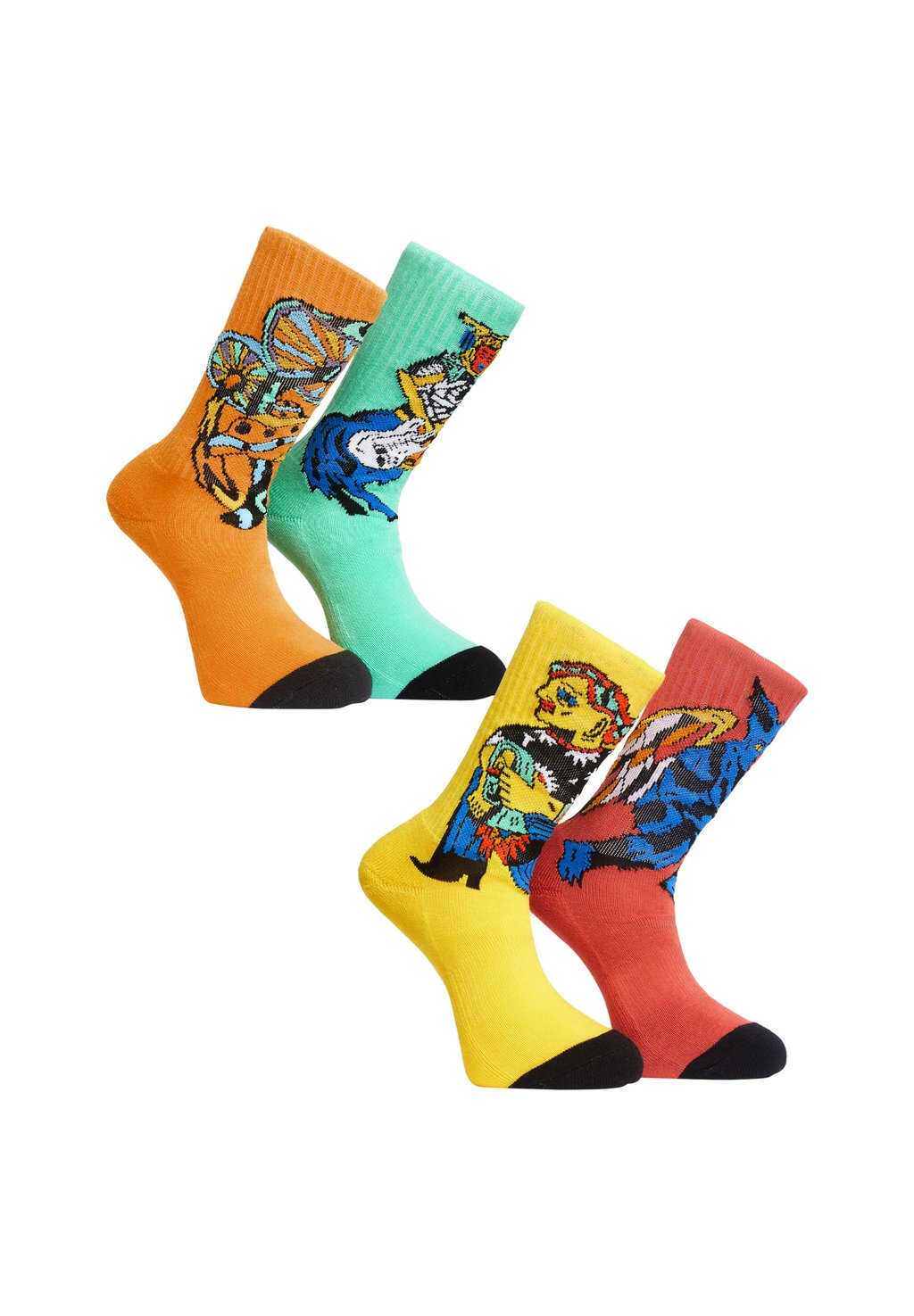 

Носки BOB MOLLEMA 4 PACK Volcom, мята