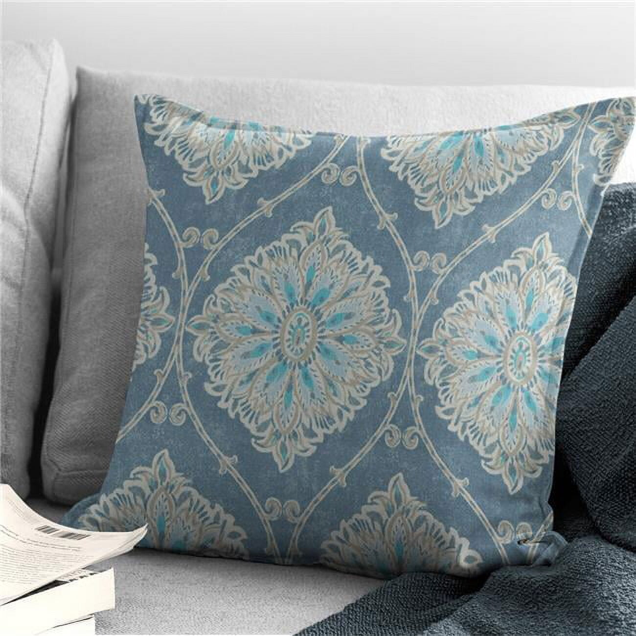 

Подушки декоративные Bellamy Blue Square, синий