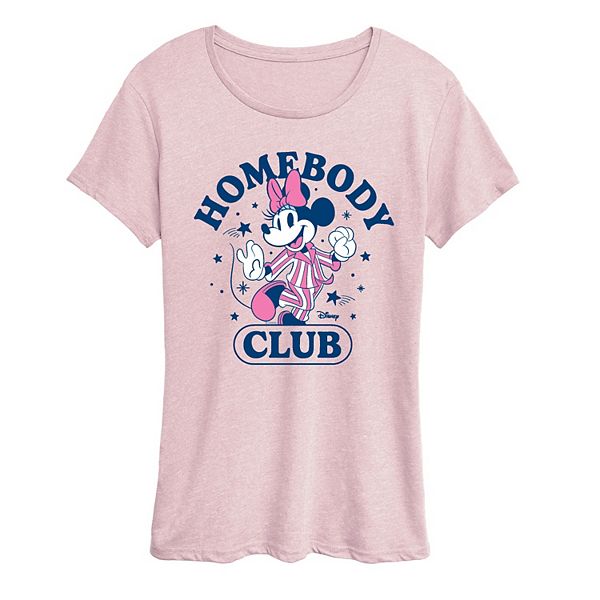 

Женская футболка Minnie Mouse Homebody Club Disney, Heather Pink, Розовый, Женская футболка Minnie Mouse Homebody Club Disney, Heather Pink